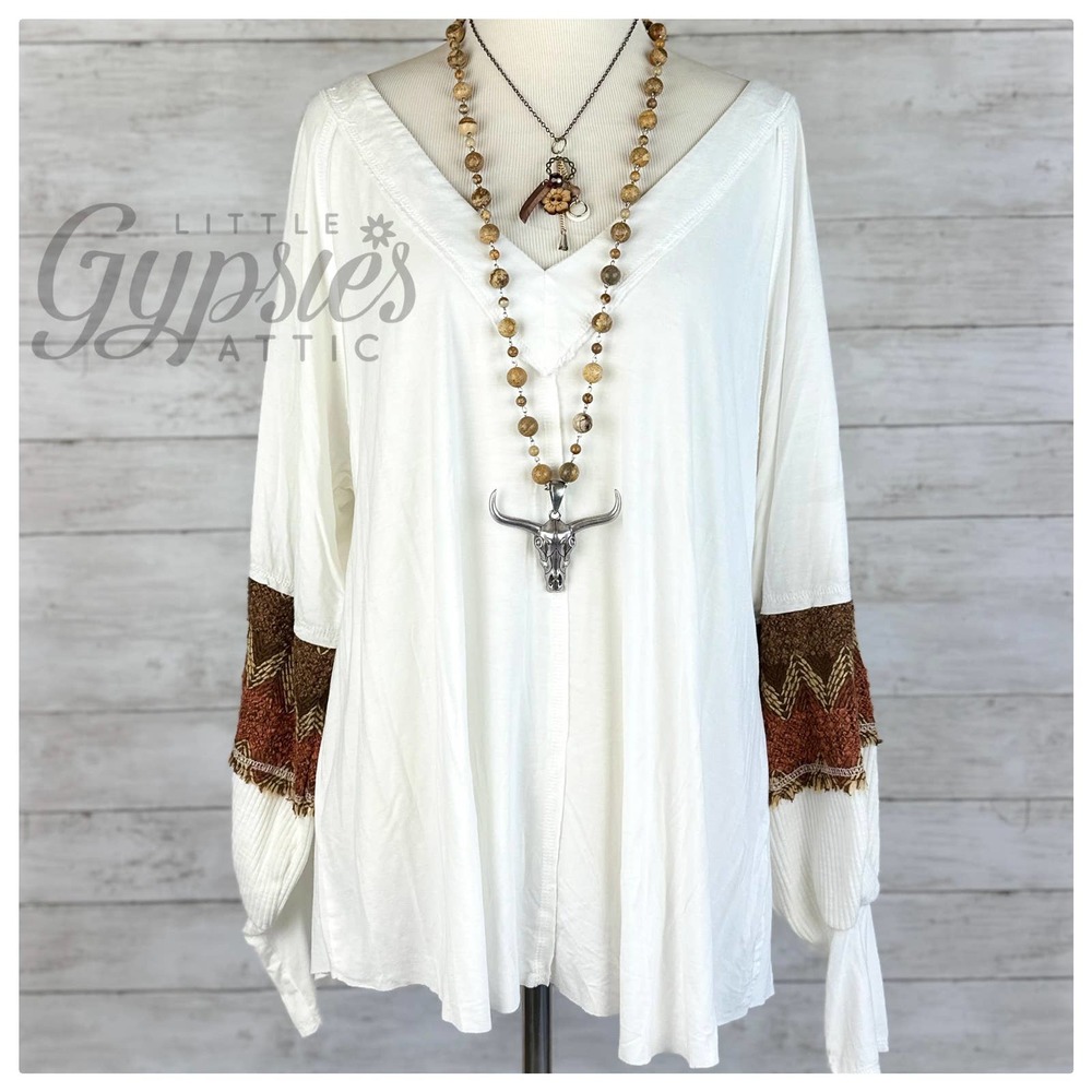 POL Out and About with Print Top - Picture 5 of 14